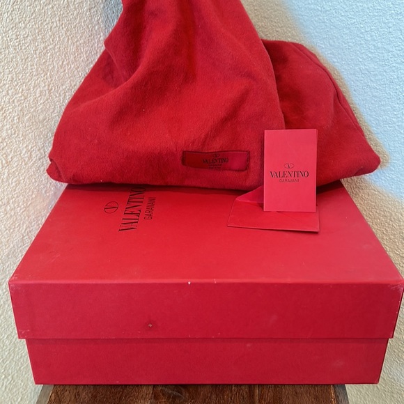 VALENTINO GARAVANI D'Orsay Bow Gold Metallic Open Toe Pumps Size 401/2 US 91/2 - Picture 13 of 13